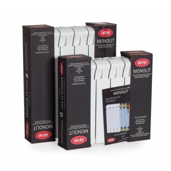 Радиатор биметаллический Rifar Monolit 350, 12 секций Радиатор биметаллический Rifar Monolit 350, 12 секций